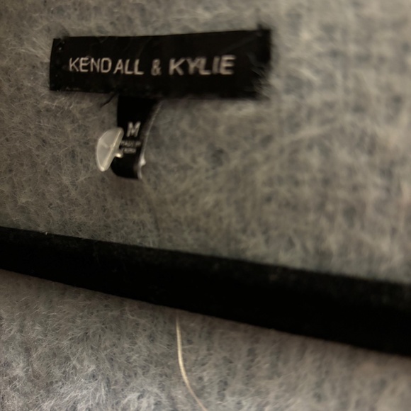 Kendall and Kylie pacsun fuzzy tie sweater - Picture 3 of 4